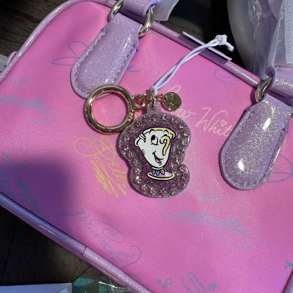 Stoney Clover Lane Pink and Purple Key Holder